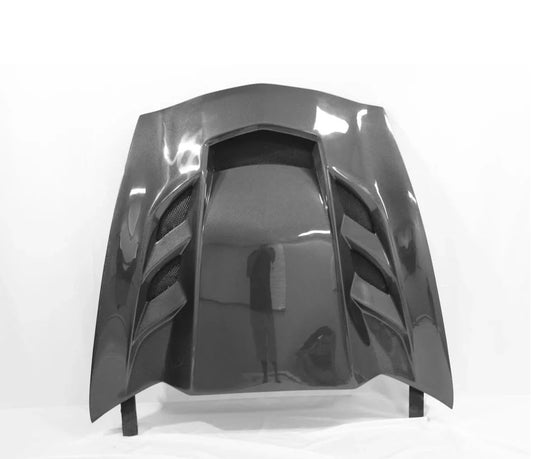 2014–2019 Corvette C7 – Full Carbon Fiber Vented Hood for Nissan Infiniti - Drvyn