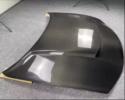 Dodge Charger – Full Carbon Fiber SRT Demon Style Single Vent Hood (2015–2023) - photo 2 - Drvyn