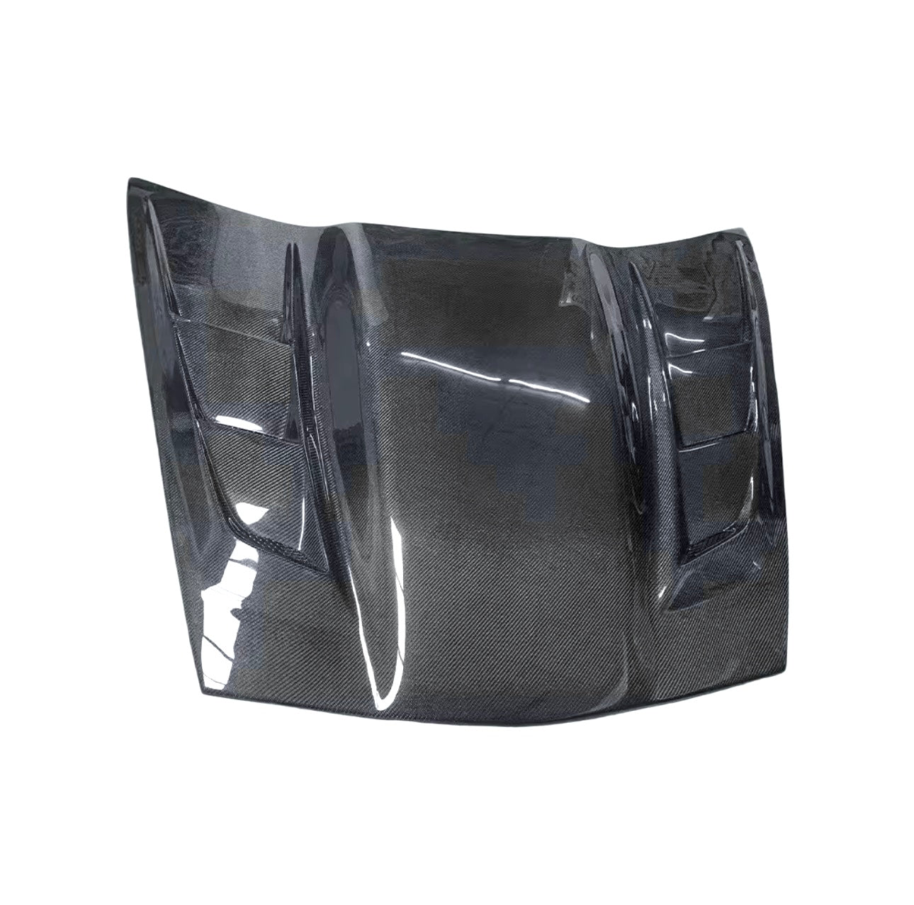 DRVYN Corvette C6 2006–2013 Carbon Fiber Hood V1 Style Front Vented for Nissan Infiniti - Drvyn
