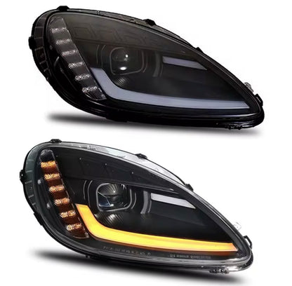 C7 Style LED Headlights for Chevrolet Corvette C6 (2005–2013) - photo 3 - Drvyn