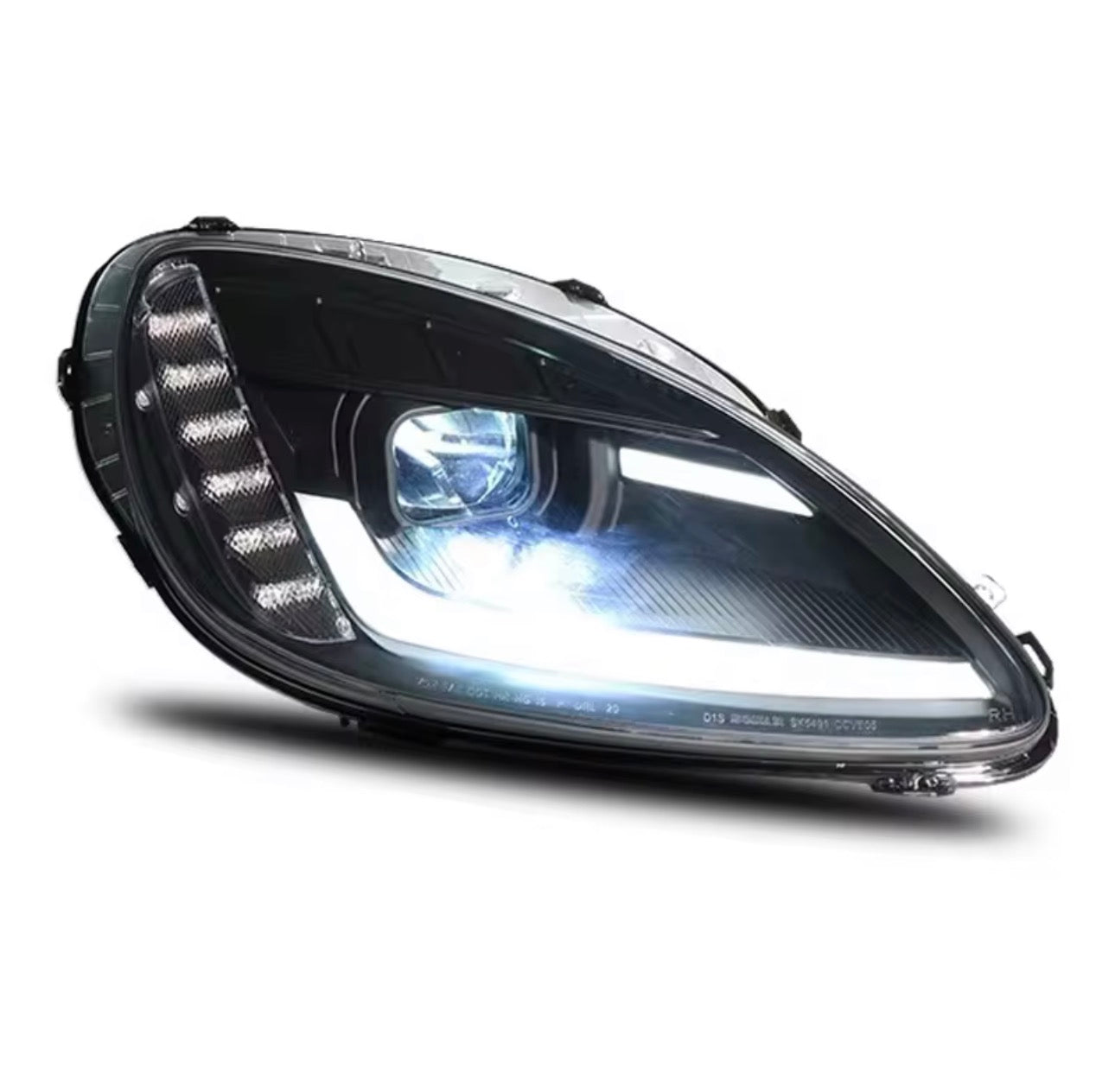 C7 Style LED Headlights for Chevrolet Corvette C6 (2005–2013) - photo 4 - Drvyn
