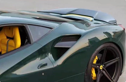 Ferrari 488 GTB / Spider Real Carbon Fiber Rear Trunk Spoiler Wing (2016–2019) - photo 4 - Drvyn