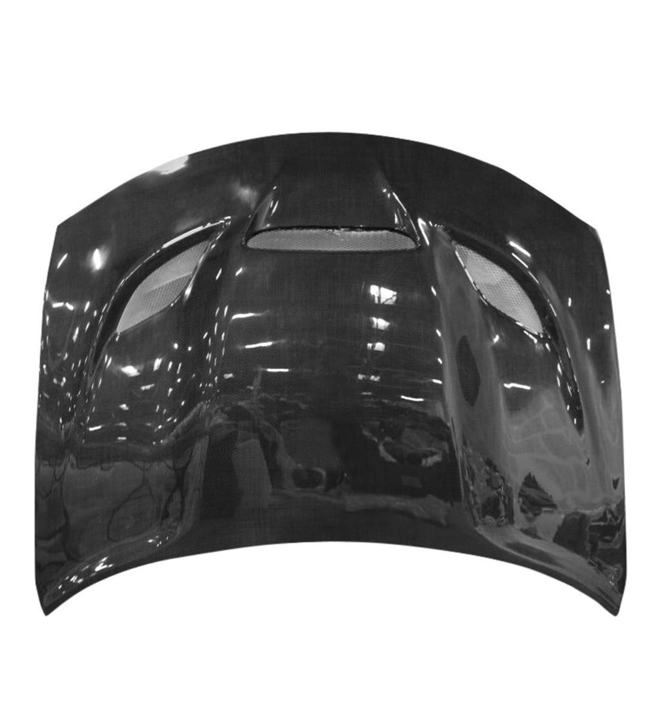 Dodge Charger – Full Carbon Fiber V2 Vented SRT Style Hood (2015–2023) - photo 2 - Drvyn