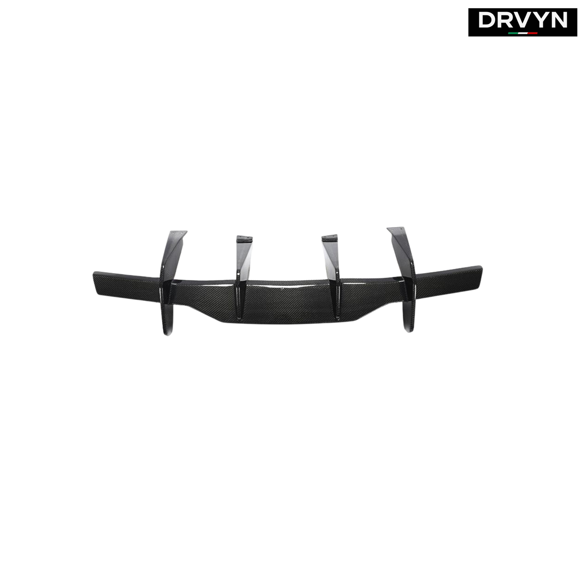 For 2020-26 Corvette C8 Z51 STG 3 Add-On Real Carbon Fiber Rear Bumper Diffuser: for Nissan Infiniti - Drvyn