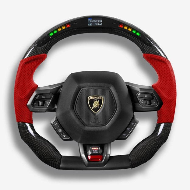 Lamborghini Huracan Custom Steering Wheel - photo 3 - Drvyn