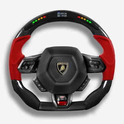 Lamborghini Huracan Custom Steering Wheel - photo 3 - Drvyn