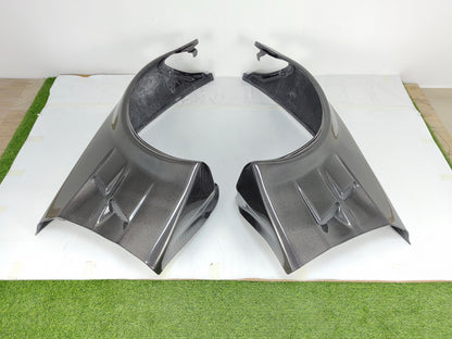 DRVYN Corvette C6 2006–2013 Carbon Fiber V1 Style Front Vented Fenders for Nissan Infiniti - Drvyn