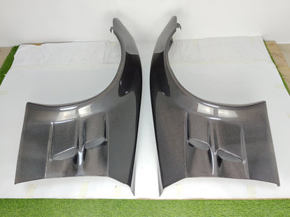 DRVYN Corvette C6 2006–2013 Carbon Fiber V1 Style Front Vented Fenders - photo 4 - Drvyn