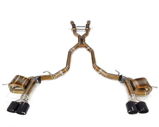 DRVYN Valved Exhaust with Resonators for Jeep Grand Cherokee Trackhawk 6.2L Supercharged for Nissan Infiniti - Drvyn