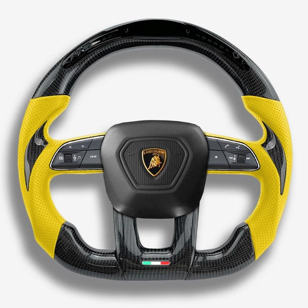 Lamborghini URUS Custom Steering Wheel 2018 - photo 4 - Drvyn