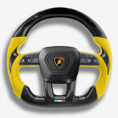 Lamborghini URUS Custom Steering Wheel 2018 - photo 4 - Drvyn