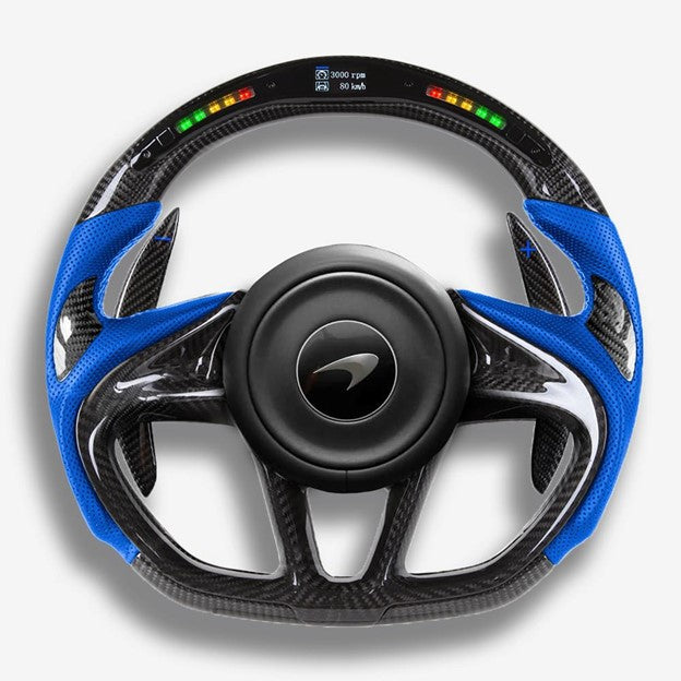 McLaren GT Custom Steering Wheel - Carbon Fiber Performance Upgrade | DRVYN - photo 4 - Drvyn