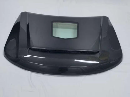 DRVYN Jeep Grand Cherokee Trackhawk Full Carbon Fiber Demon Style Hood w/ Engine Viewing Window